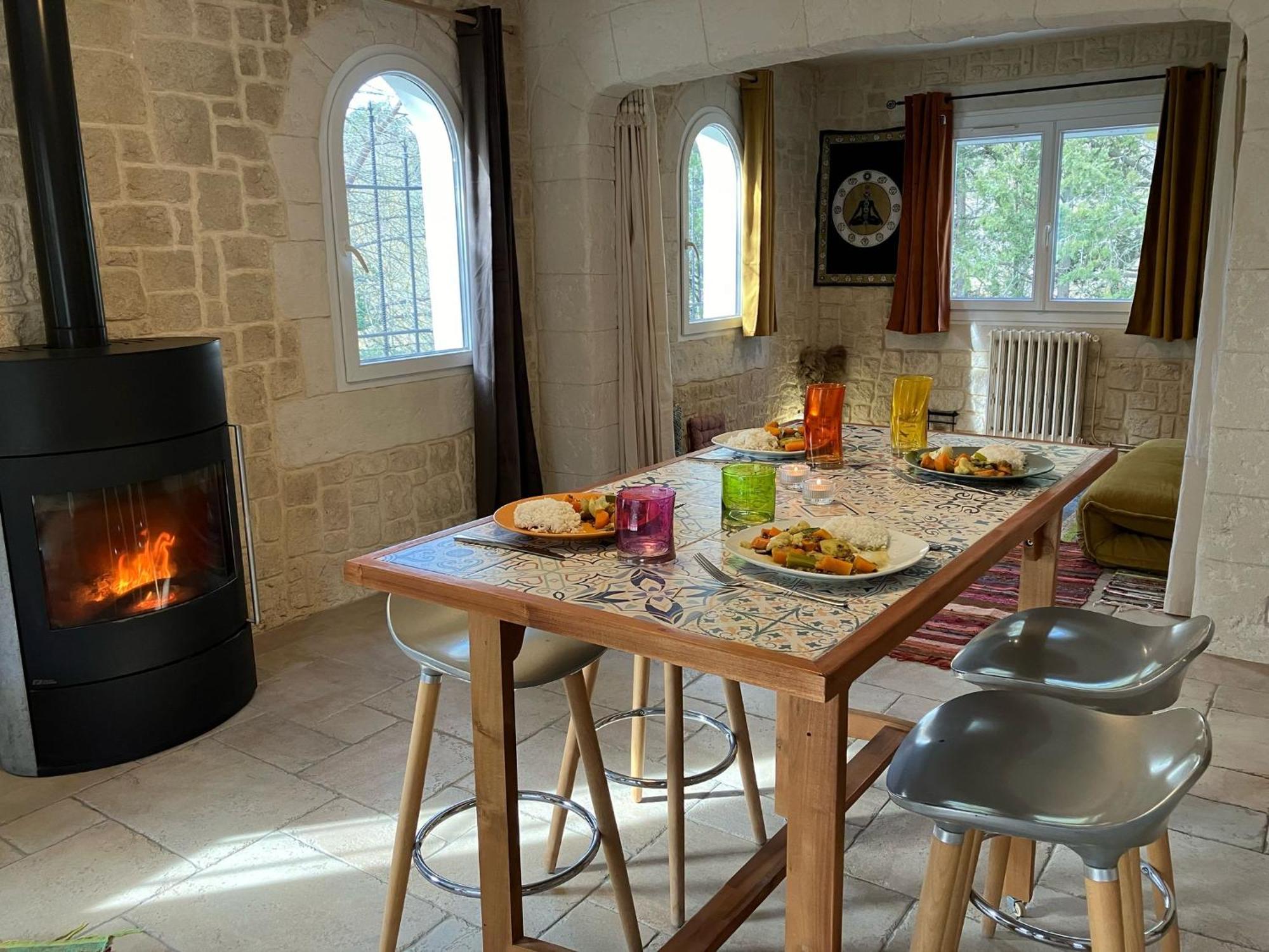 Gite With Private Jacuzzi, Shiatsu & Healthy Food Ladern-sur-Lauquet Exterior photo